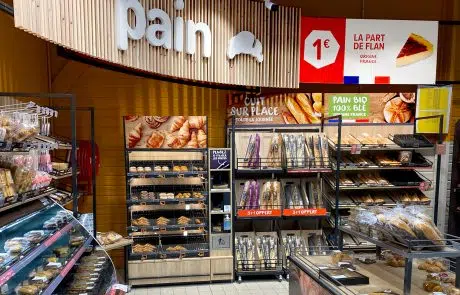Carrefour Market nouvelle signalétique PVP